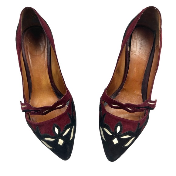 Isabel Marant Kylie Suede Flower Applique Heels *Read* - Picture 14 of 14